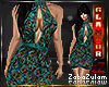 zZ Cocktail Dress Peacoc