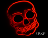 Skull Light Red