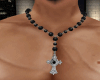 Double Cross Necklace
