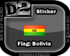 [D2] Flag Bolivia