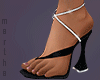 $ Harlow heels black