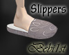 [Bebi] Silver slippers