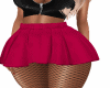 Skirt red &lingerie