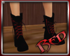 Red And Black Boots