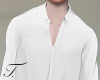 T. Open White Blouse