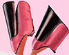 Pink Obsidian Doll Shoes