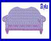 Purple Neon set 2 couch