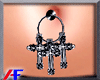 AF. BT Cross Belly Ring