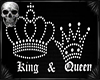 💀King & Queen sign