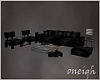 Black Sofa & Chairs