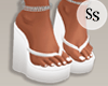 S-Julian Sandals White