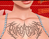 Chest Tattoo Goth