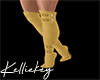 Yellow Sexy Boots