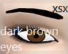 dark brown eyes (F)