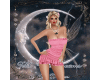 Moon Dress Mini Pink