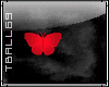 animated red butterfly