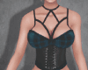 plaid corset '