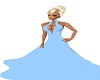 baby blue gown