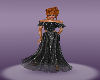 Soft Black Evening Gown