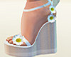 Daisy Wedge Shoe