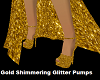 G/Shimmer Glitter Pumps
