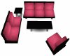 Pink Couch Set 