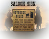 Saloon Sign