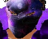 HBH rave mask purple