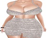 AI Diamond Silver Dress