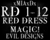 [M]RED DRESS-MAGIC!