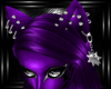 purple felina ears