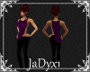 Asymetrical Outfit-purpl