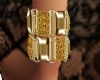 Amber N Gold Bracelet