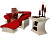 Red n White Rding Chair