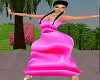 Hot Pink long dress5