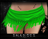 xMx:Tassel Green Mini