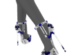 F*V3RSACE Heels WH/Blue