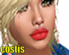 red lipstick