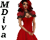 (MDiva) Red Holiday Gown