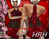 HRH Short Red Sequins