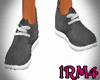 lR~Grey Simple Shoes