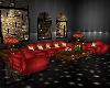 Classy Red Sofa Set