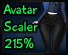 215% Avatar Scaler