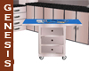 Pink Labor delivery cart