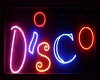 Disco neon sign 2 sided
