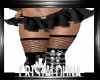 Emo black skirt + stocki
