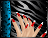 [C] PVC Nails Red & Wht