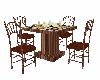 (CdL) Brown dinner table