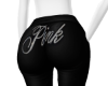 Blk Pink yoga pants