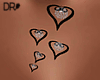 DR- Glowing hearts tatt